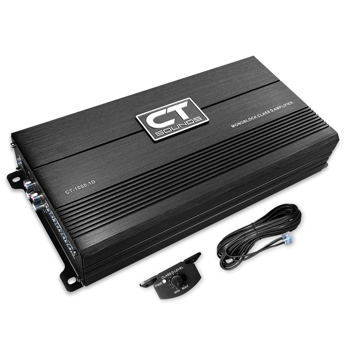CT-1000.1D // 1000 Watts RMS Monoblock Car Amplifier
