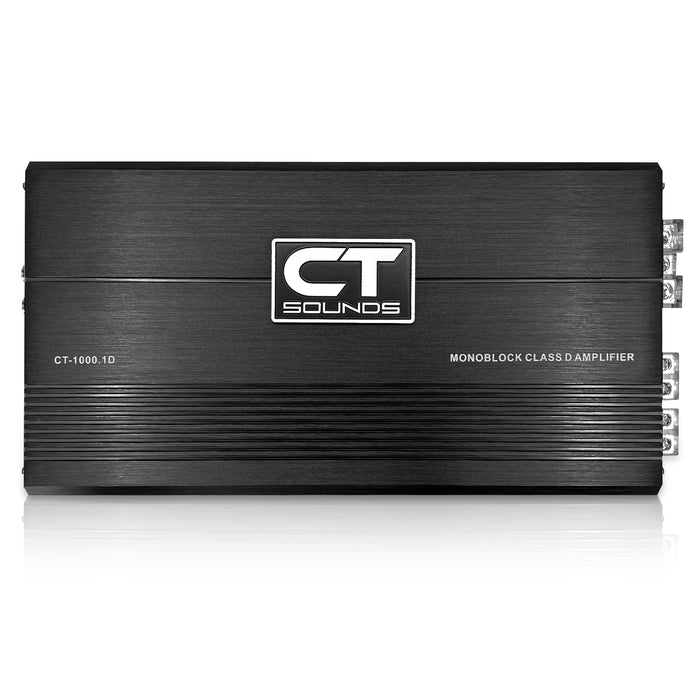 CT-1000.1D // 1000 Watts RMS Monoblock Car Amplifier