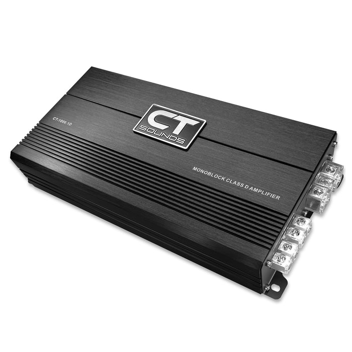 CT-1000.1D // 1000 Watts RMS Monoblock Car Amplifier