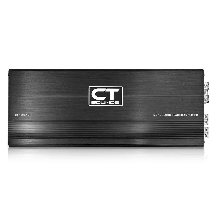 CT-1500.1D // 1500 Watts RMS Monoblock Car Amplifier