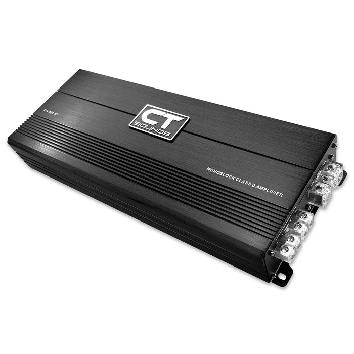 CT-1500.1D // 1500 Watts RMS Monoblock Car Amplifier