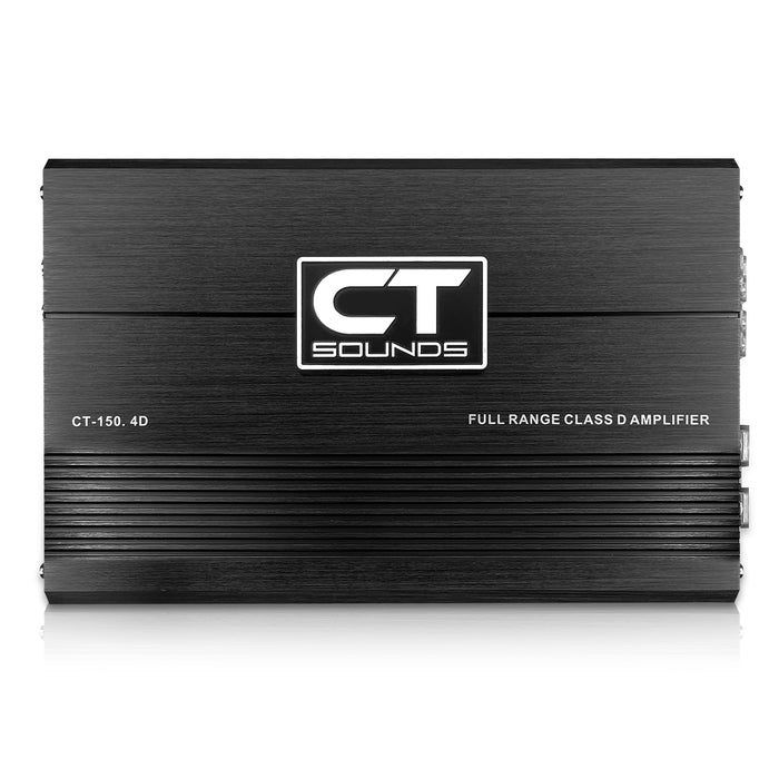 CT-150.4D // 1000 Watts RMS 4-Channel Car Amplifier