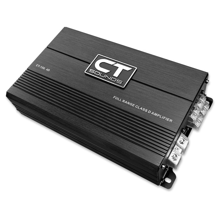 CT-150.4D // 1000 Watts RMS 4-Channel Car Amplifier