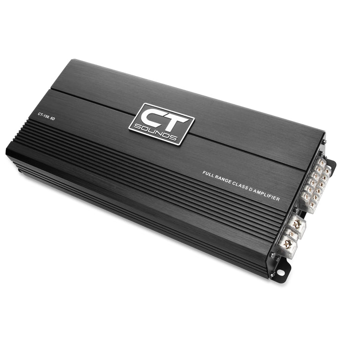 CT-150.6D // 1500 Watts RMS 6-Channel Car Amplifier
