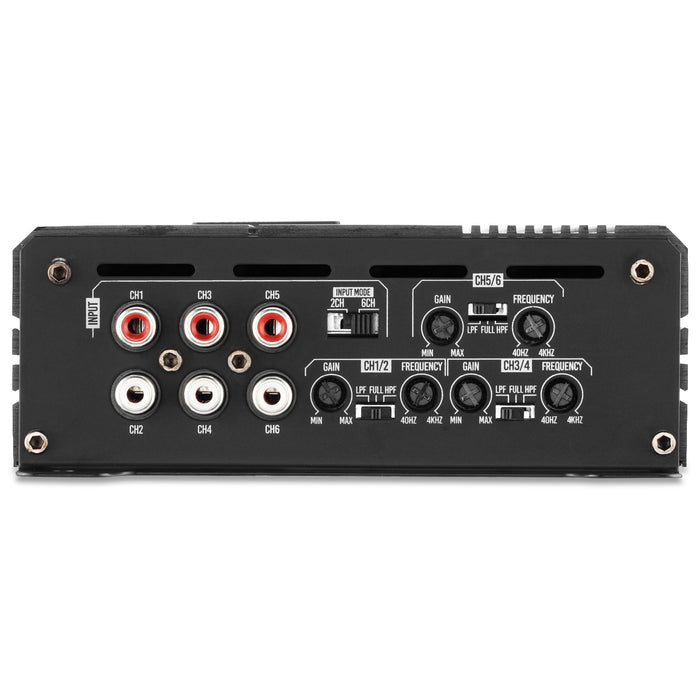 CT-150.6D // 1500 Watts RMS 6-Channel Car Amplifier
