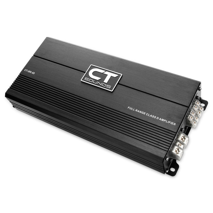 CT-300.4D // 1800 Watts RMS 4-Channel Car Amplifier