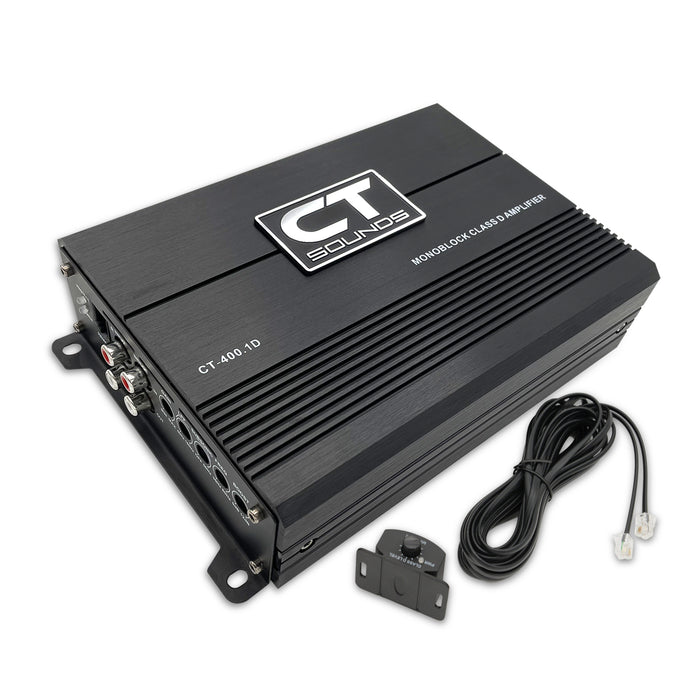 CT-400.1D // 400 Watts RMS Monoblock Car Amplifier
