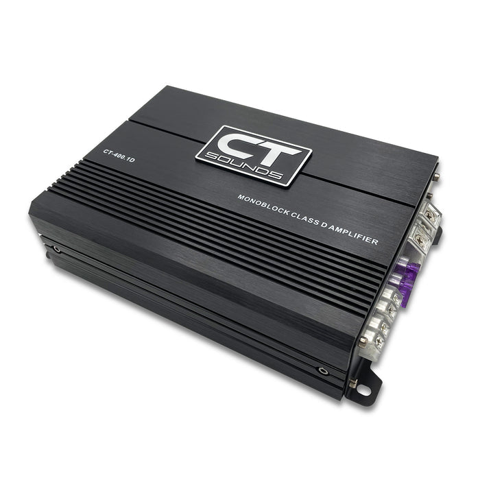 CT-400.1D // 400 Watts RMS Monoblock Car Amplifier