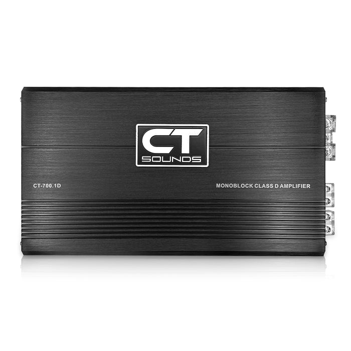 CT-700.1D // 700 Watts RMS Monoblock Car Amplifier