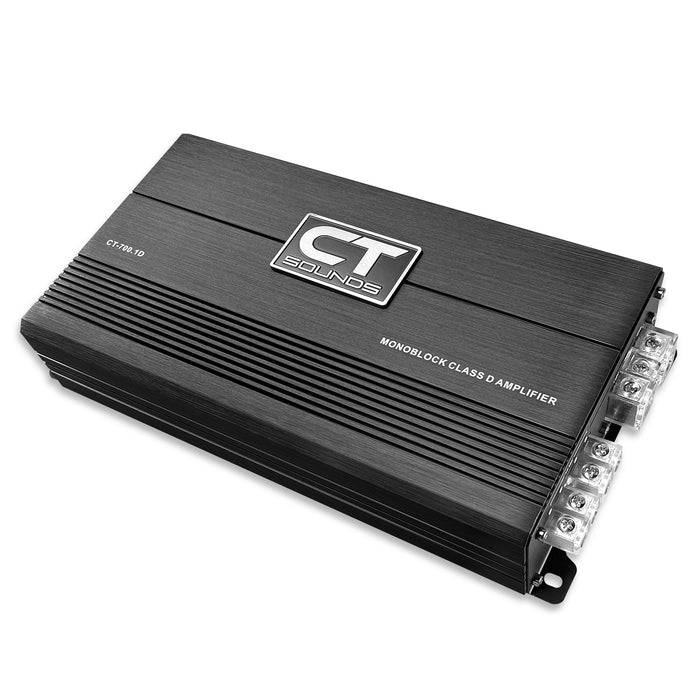 CT-700.1D // 700 Watts RMS Monoblock Car Amplifier