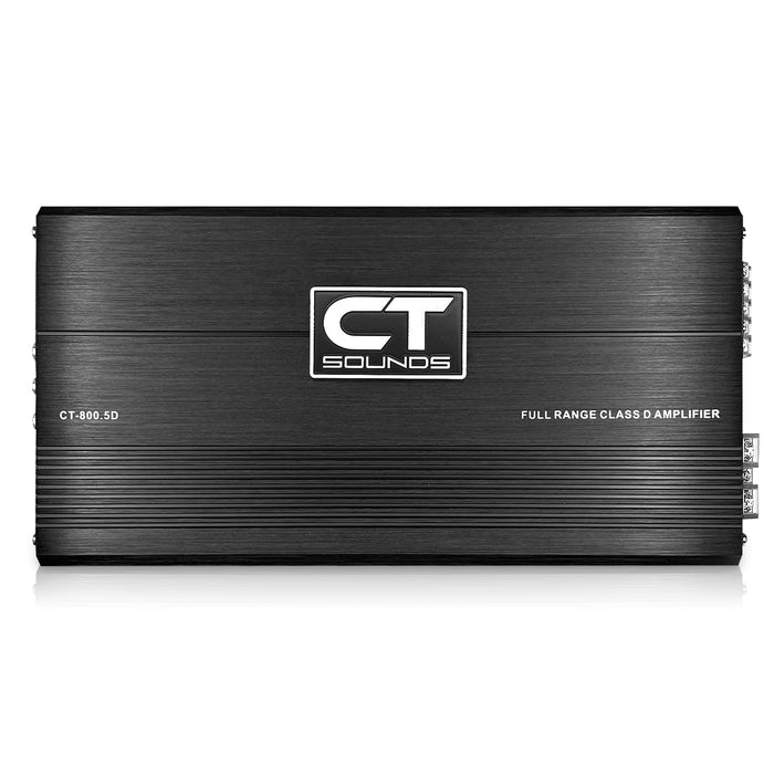 CT-800.5D // 1000 Watts RMS 5-Channel Car Amplifier