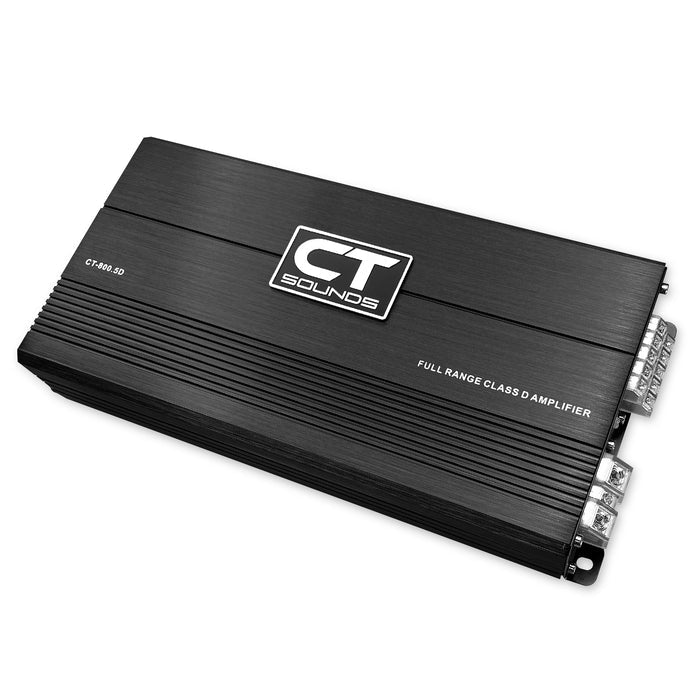 CT-800.5D // 1000 Watts RMS 5-Channel Car Amplifier