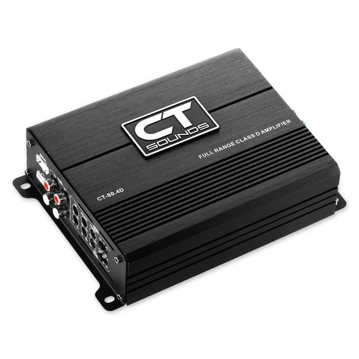 CT-80.4D // 480 Watts RMS 4-Channel Car Amplifier