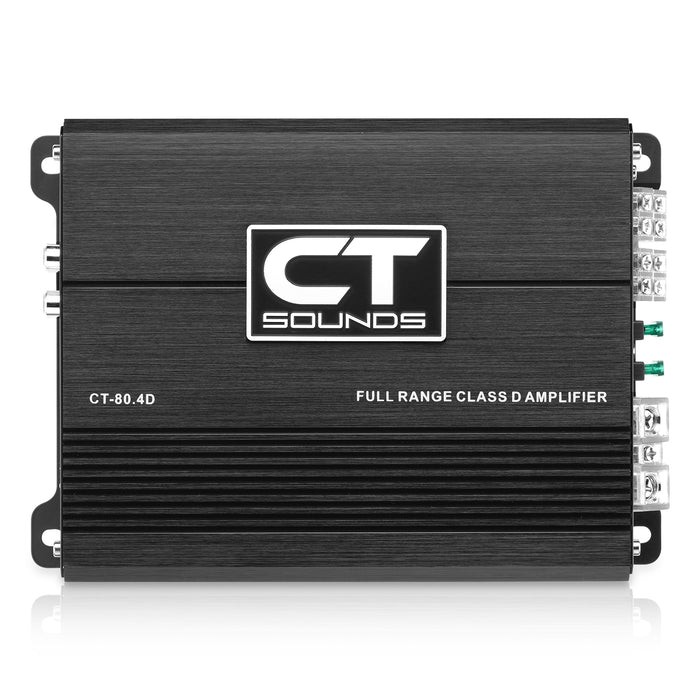 CT-80.4D // 480 Watts RMS 4-Channel Car Amplifier