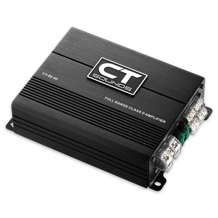 CT-80.4D // 480 Watts RMS 4-Channel Car Amplifier