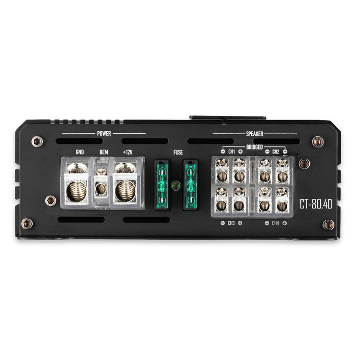 CT-80.4D // 480 Watts RMS 4-Channel Car Amplifier