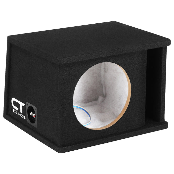 CT1X10 // Single 10” Kerf Ported Universal Car Subwoofer Box