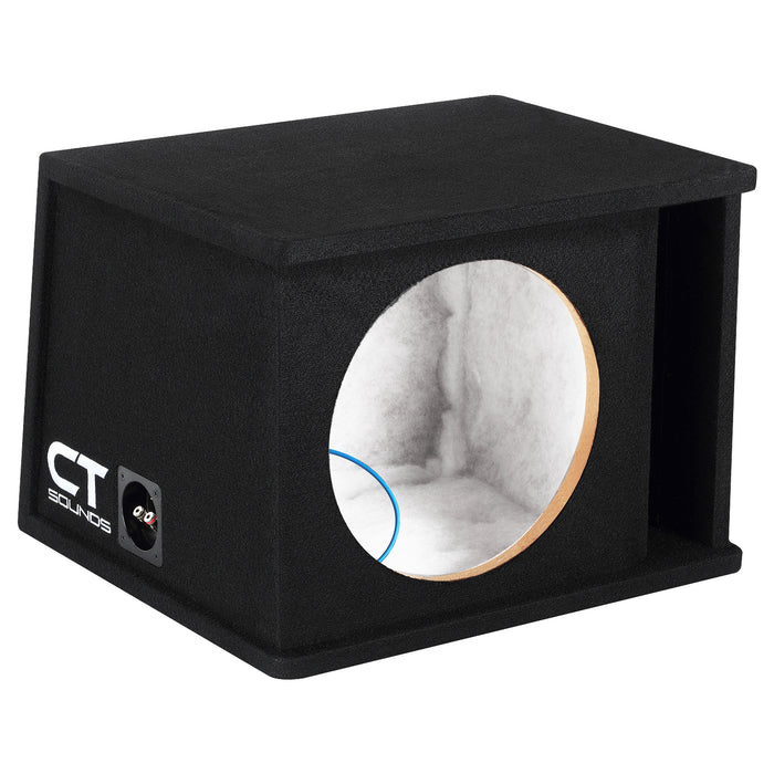 CT1X12 // Single 12” Kerf Ported Universal Car Subwoofer Box