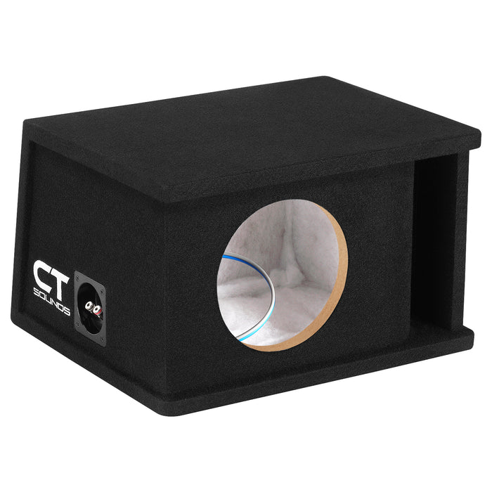 CT1X8 // Single 8” Kerf Ported Universal Car Subwoofer Box