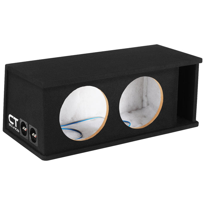 CT2X10 // Dual 10” Kerf Ported Universal Car Subwoofer Box