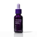 Dermaglow Dermaplane Oil by Michael Todd Beauty, 1.1 fl oz, features a lavender dropper cap and text on a translucent dark purple background.