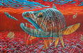 DeYoung Brown - Forest Fire Canvas Print