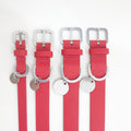 Dog Collar: Red Leather