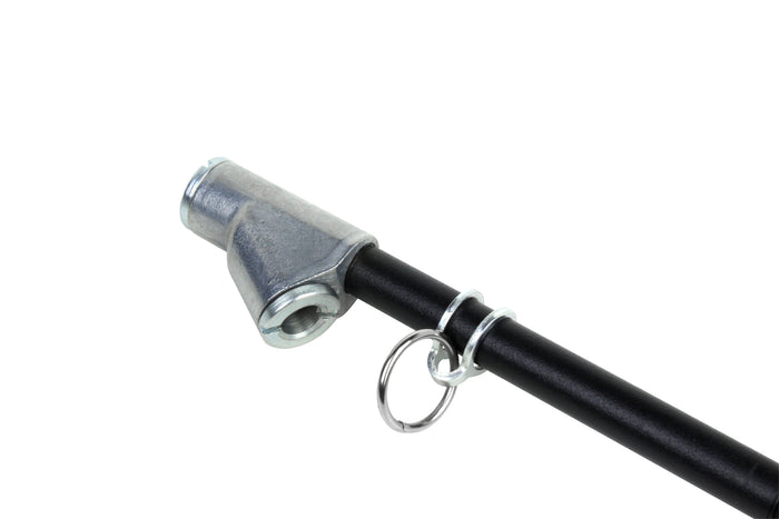 Dual Foot Straight Lock-On Chuck Service Gauge, Matte Black Poly Finish -13" 10-160 PSI