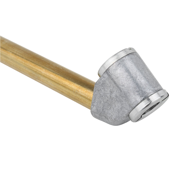Dual-Head Air Chuck, 1/4" FNPT, Tire Air Chuck for Tire Inflator Gauge and Air Compressor