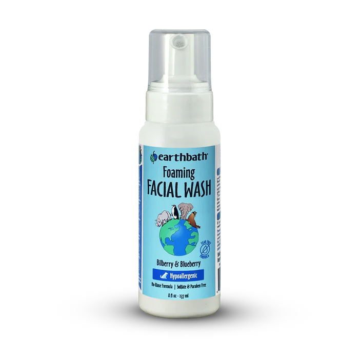 Earthbath Foaming Facial Wash for Dogs & Cats