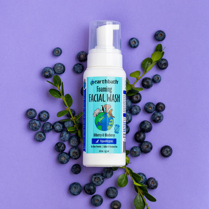 Earthbath Foaming Facial Wash for Dogs & Cats