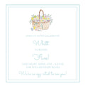Easter Basket Invitations-Square
