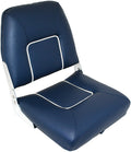ESM Bosun Folding Upholstered Seats (Dark Blue and Light Grey)