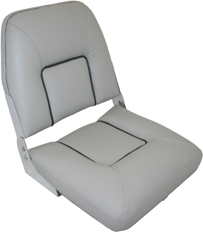 ESM Bosun Folding Upholstered Seats (Dark Blue and Light Grey)