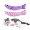 Extra Large Catnip Fish Toys Plush Crinkle Chew Toys for Indoor Cats
