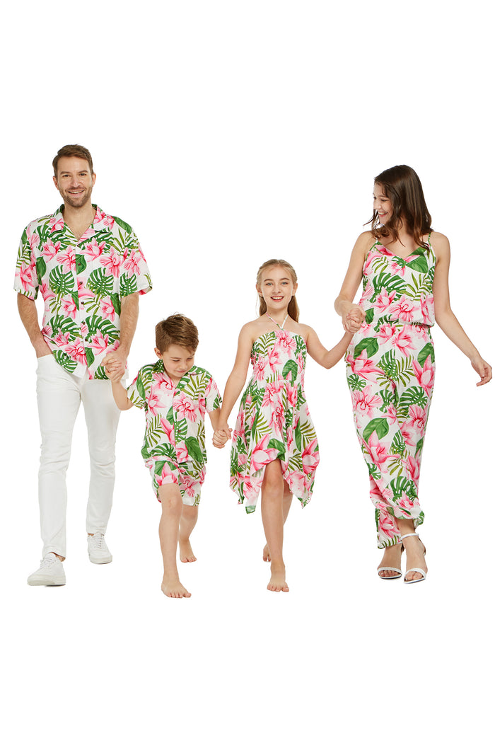 Family Set in Lotus Orchid