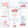 Fire Truck Birthday Suite