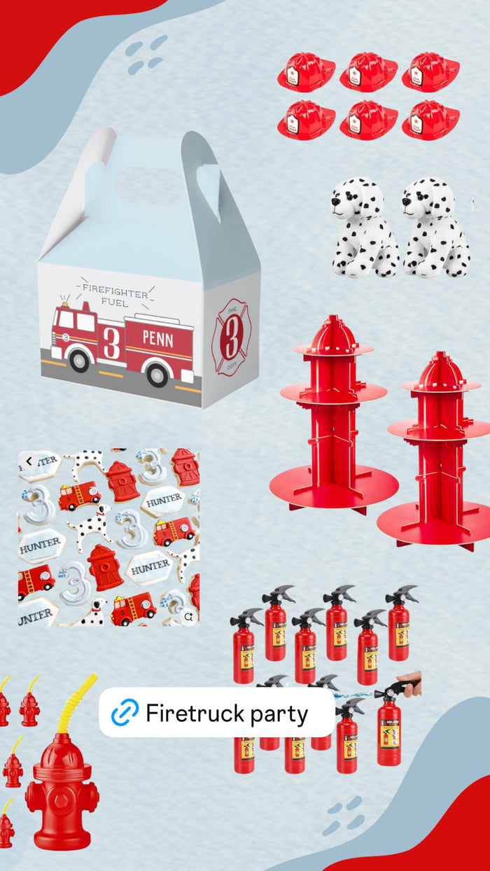 Fire Truck Birthday Suite