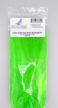 Fluorescent chartreuse Fish Hunter Blood Quill Spey Marabou feathers from Nature’s Spirit, ideal for steelhead and salmon flies needing bold color and maximum movement.