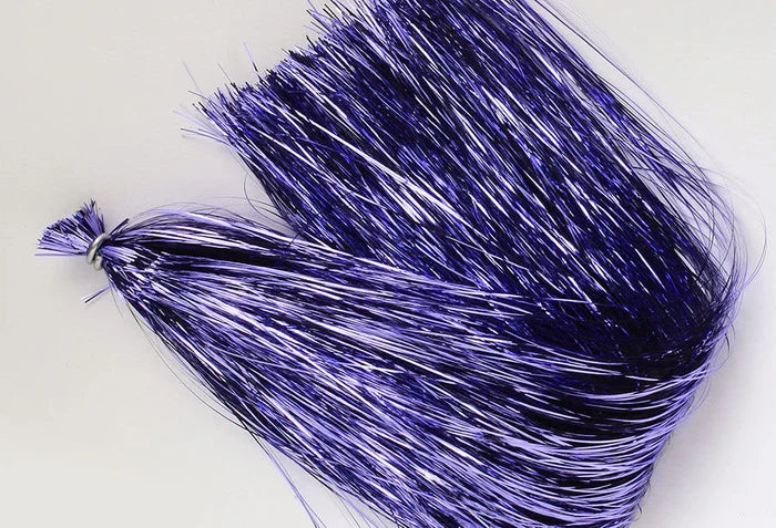Flashabou by Nature's Spirit in Purple – premium synthetic fly tying material adding flash and movement to streamers, nymphs, and baitfish patterns.