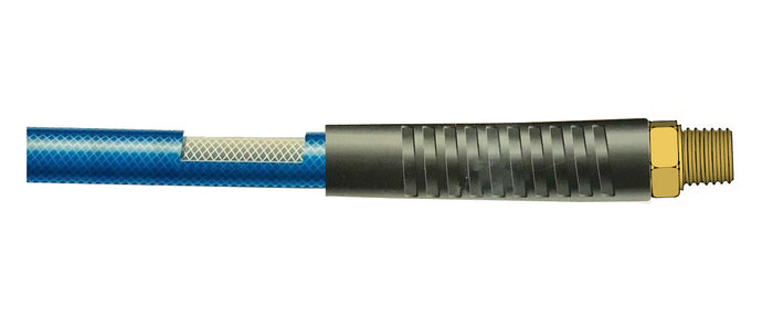 Flex Hose- Flexible, lightweight & braided polyurethane hybrid air hose with bend restrictor