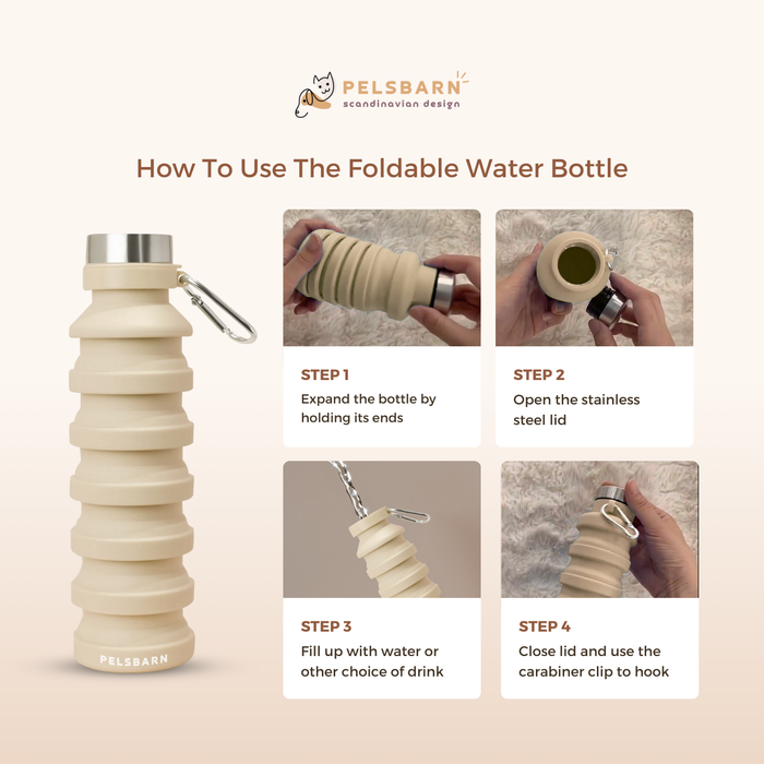 Foldable Water Bottle | Water Bottle – Reusable & Sustainable Travel
