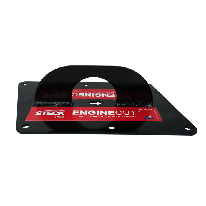 Ford 3.5L / 3.7L and EcoBoost Non-Turbo Charged V6 Engines Lift Plate Hoist Tool Easily Remove Engine During Rebuild or Swap - ENGINEOUT (Works on EcoBoost Engines Only)