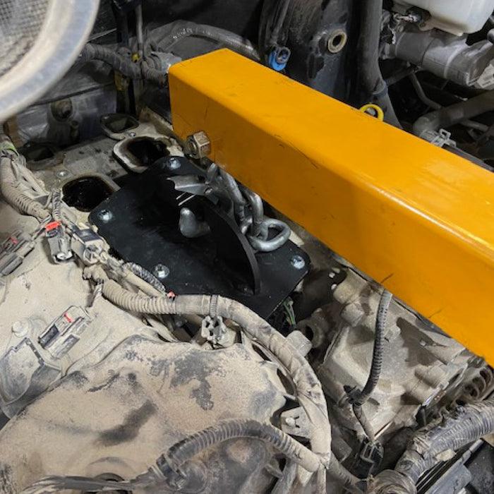 Ford 3.5L / 3.7L and EcoBoost Non-Turbo Charged V6 Engines Lift Plate Hoist Tool Easily Remove Engine During Rebuild or Swap - ENGINEOUT (Works on EcoBoost Engines Only)