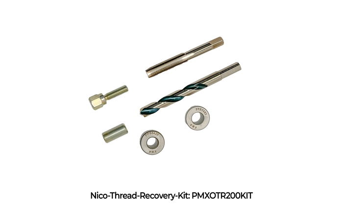 Ford 6.7L Power Stroke Fuel Injector Hold Down Bolt (Nico) Cylinder Head Repair Refresh Kit
