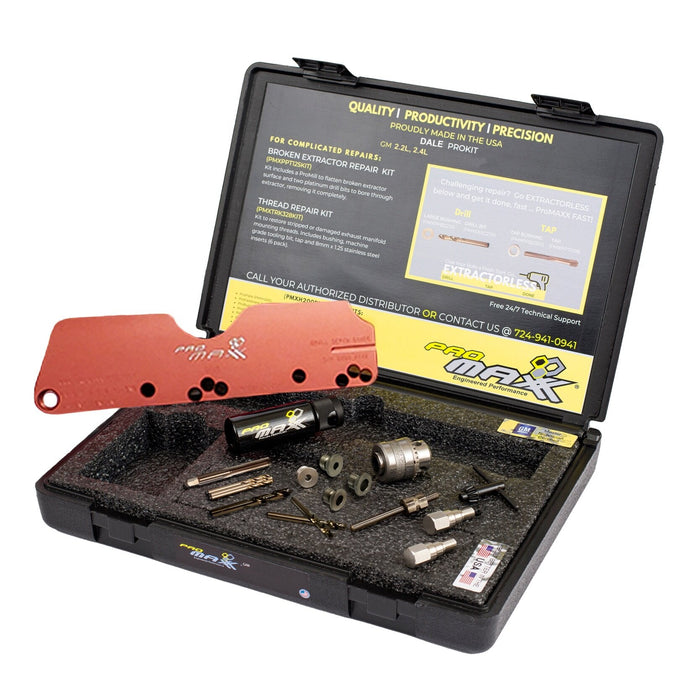 GM 2.2L, 2.4L Broken Exhaust Manifold Bolt Repair Kit - Dale