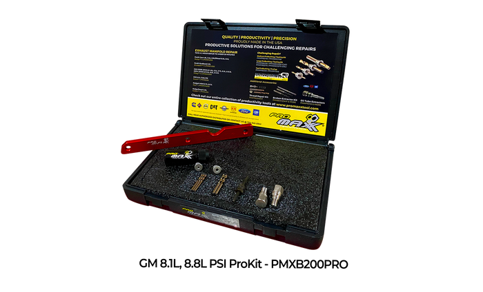 GM 8.1L, 8.8L PSI Exhaust Manifold Broken Bolt Repair Kit - Butch