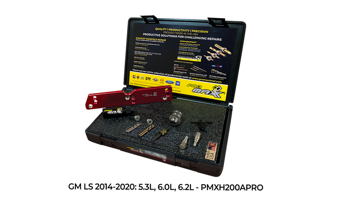 GM LS & LT: 2014-2020: 5.3L, 6.0L, 6.2L Exhaust Manifold Broken Bolt Repair Kit - Michele