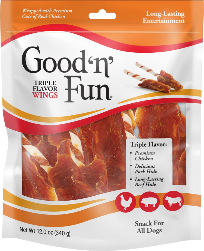GOOD N FUN TRIPLE FLAVORED WINGS 120Z