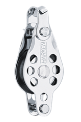 HARKEN 1.50 Single Wire Block w-Becket - Bosuns Boat